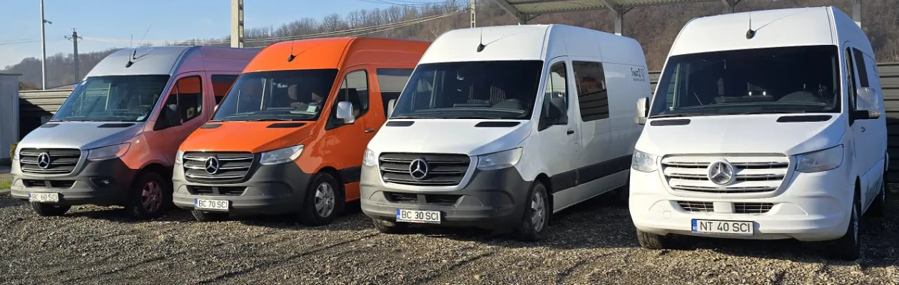 Flota Smart2 - microbuze pregătite pentru expediții